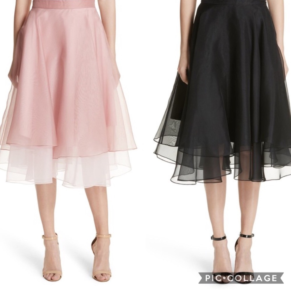 ISO MILLY SILK ORGANZA POOF SKIRT